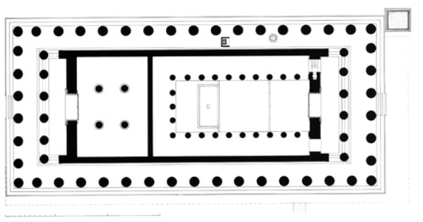 Plan of the Parthenon,