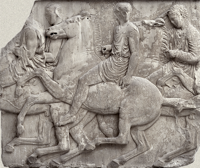 Parthenon Frieze Repository: The Parthenon Frieze. Block N XXXVI